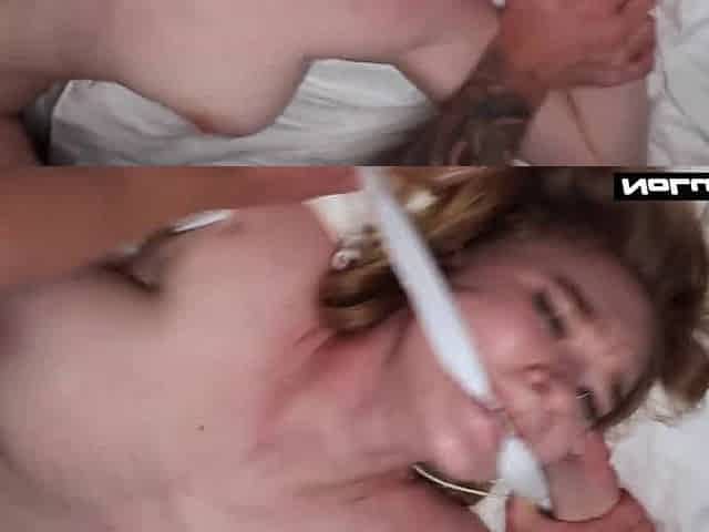 Asya Murkovski, subjugated teen, gets extreme Point of view money-shot on her very first porn shoot.