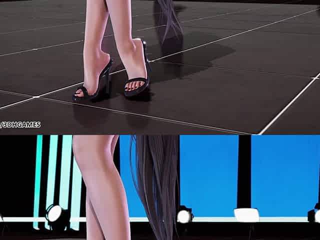 [mmd] Odd Eye Circle - Air Force One Eve Sexy Striptease Star Blade Hentai Uncensored 4K 60fps