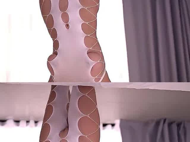 Slim Petite Body Narrow Slit Screwed Unfathomable and Implacable
