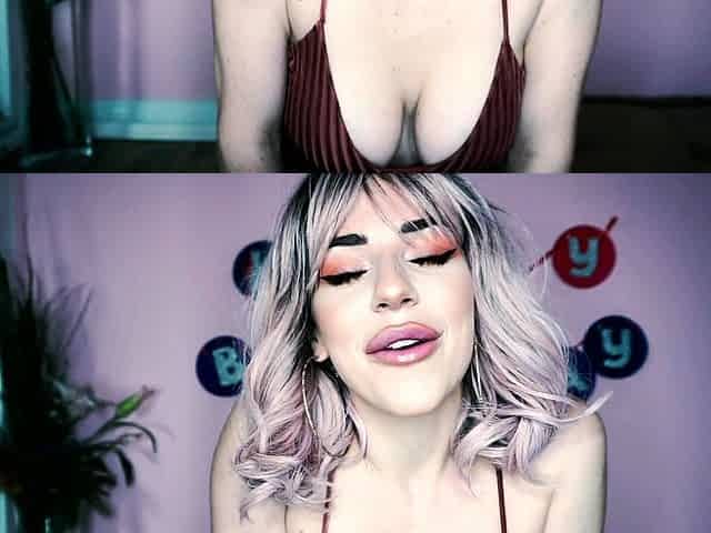 Amateur blond girl with big boobs getting fucked