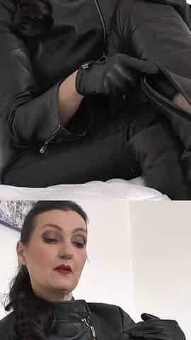 Smelling My Step-aunt's Leather Feet and Her Leather Boots POV