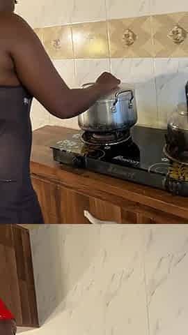 Wife Making Food for Hubby and Got Fucked