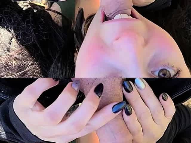POVLife Teen Riley Reed POV big cock blowjob sex