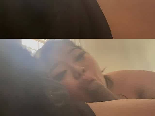 Oriental thot sucks my weenie previous to work