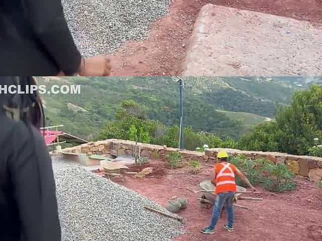 Pinay Wife Is Unfaithful By Sucking And Fucking A Construction Workers Cock, He Cums Over Her Face