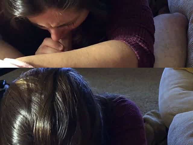 Blowjob and handjob by amateur czech babe