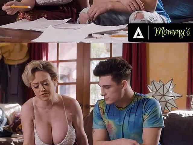 MILF Teaches STEPSON By Letting Him Destroy Her Pussy! - Chase arcangel