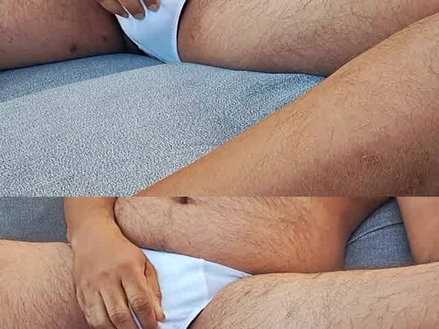 Cum on living room