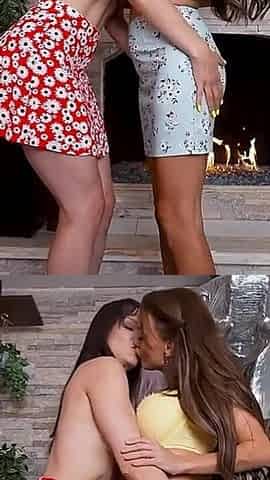 Busty MILFs in Sloppy Threesomes
