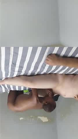 Hot Pregnant 18 Year Old Sucks Small White Cock & Gets Pounded Doggystyle
