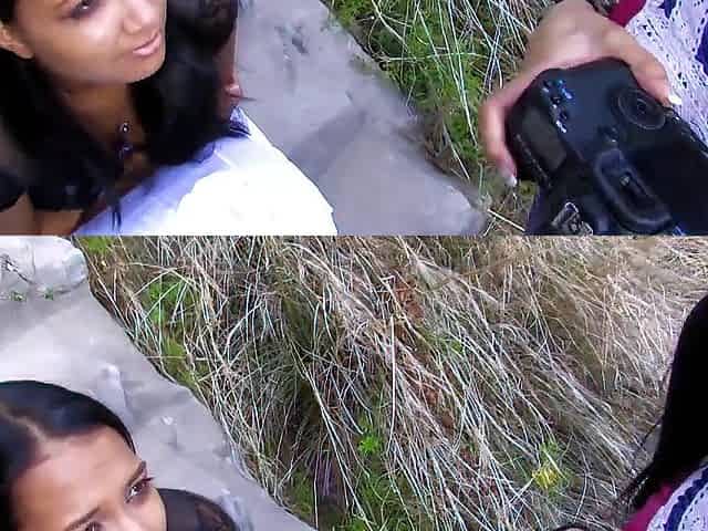 Hawt honey rimming booty fingering