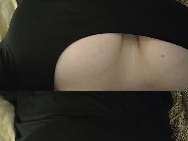 Hot alt in babydoll costume pinches twists shakes pulls on pierced nipps in lengthy drawn out play