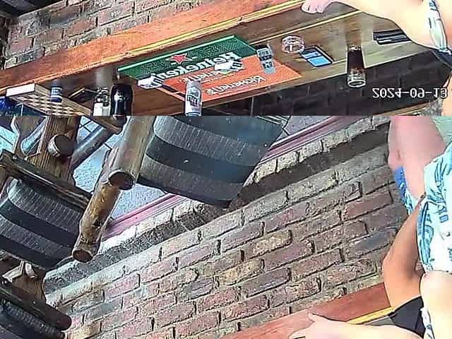 Cheating wife caught