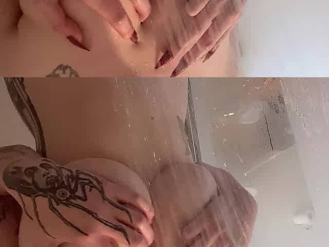 Jerk along with me in the shower JOI