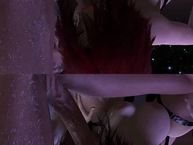 Marvel Ebony Widow jumps on a penis l CG animation Manga [Movie two]