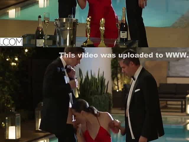 Takes On Two Cocks In An Award Show After Party - Mick Blue, Lexi Martinez And Markus Dupree
