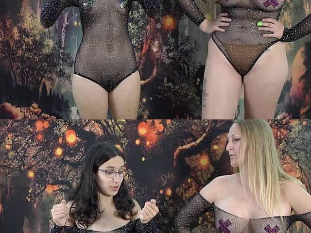 Big Boobs Step Mom + Teen Step Sister Cosplay Lingerie Sheer Try On Haul! - 18-25