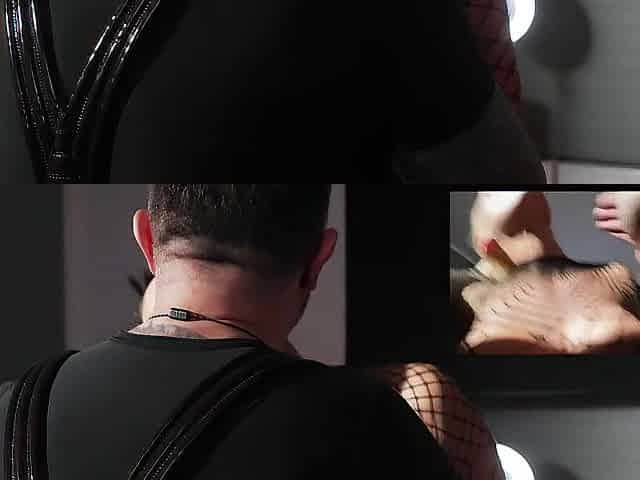 Handcuffed Serf Training: Thrashing Torture + Fixed in Chains