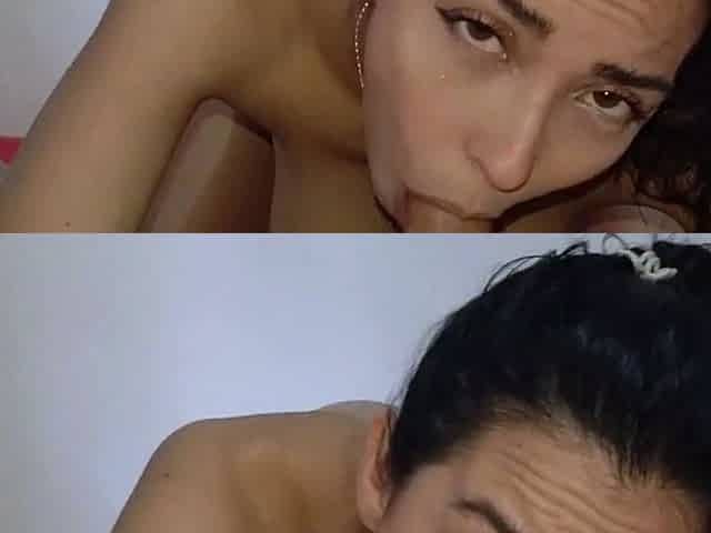 Delicious Amateur Latina Babe Loves Big Cocks