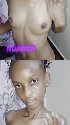 Skinny African Dreaming of a German Style Gangbang