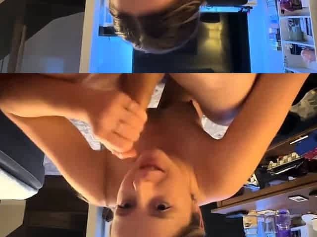Teen Babe Gives Me a Blowjob and Takes a Facial!