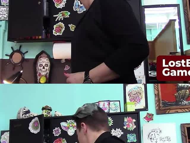 She Stood Nervously Outside the Tattoo Parlor on Her Birthday