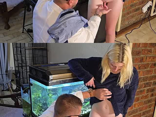 Doctor Finger Fucking My Tight Pussy
