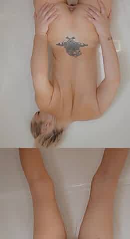 See me void urine & see the cum & void urine run without my vagina