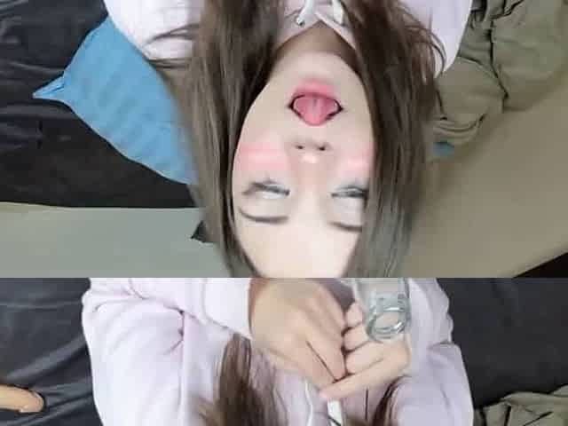 Solo Female Orgasms with Dildo and Vibrator