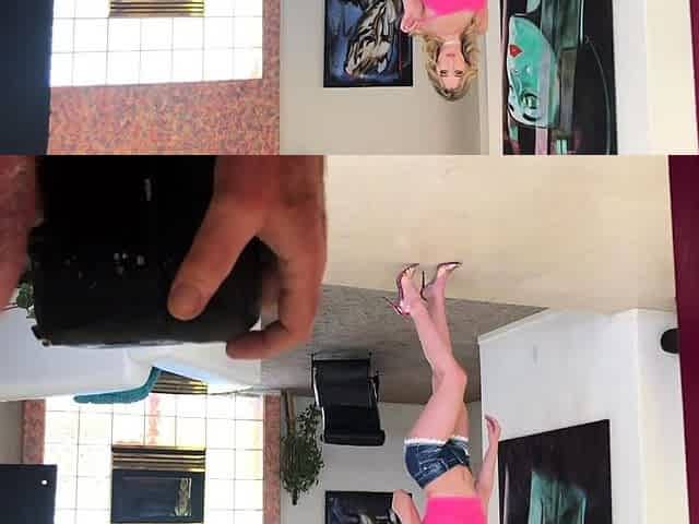 Behind the scenes with anal whore Riley Reyes
