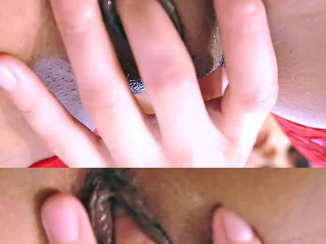 hot amateur blonde close up masturbation HD
