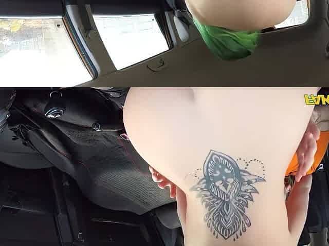 Big Tits And Green Hair Makes Me Cum In Her Mouth