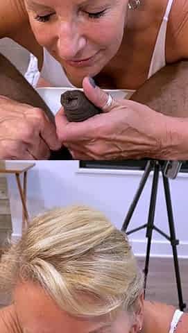 Sexy amateur blonde blowjob amp cumshot HD