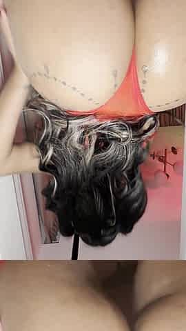 Oiled up Juicy Ass Riding a Dildo Like a Good Christmas Slut