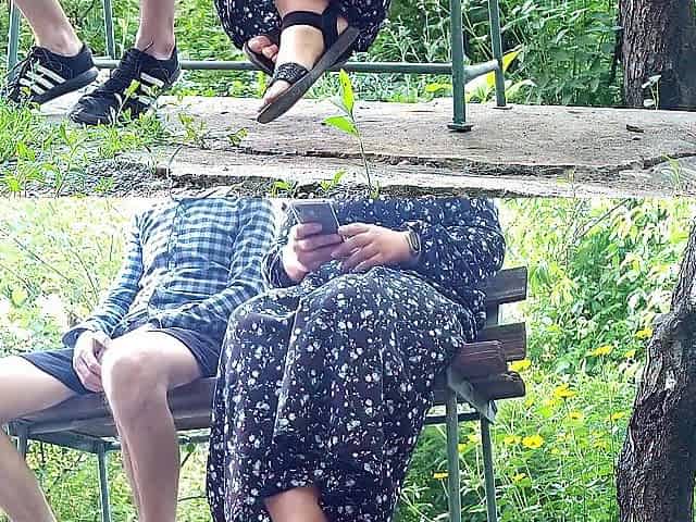 Concupiscent sufficiently to make a homemade porn outdoors
