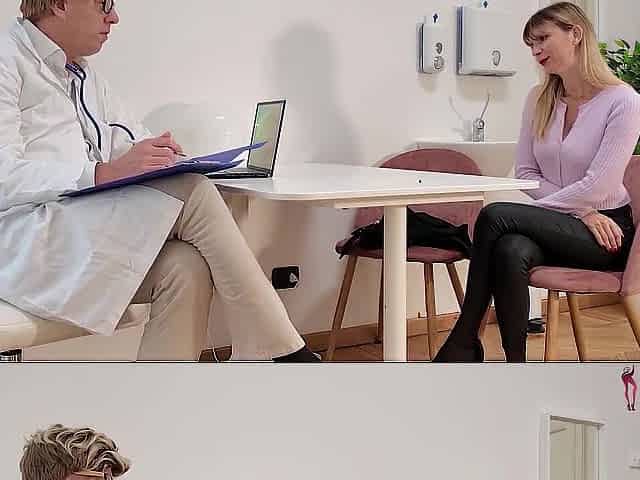 SHY PATIENT RELIES ON THE DOCTOR'S CARE