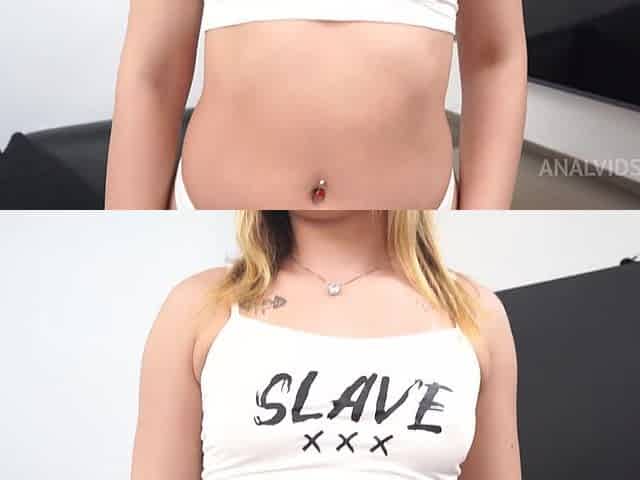 Gabily Castro, 20y Beautiful Brazilian Blonde, Take 2 Dicks In