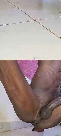Solo masturbation at home until cum