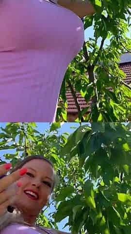 Absolutely Moist in Public - Cherry Picking Gone Wrong with LenushkaDoll