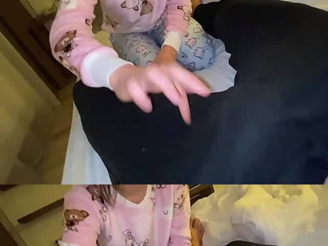Stepdaughter's Pink Pajama Lockdown: Deep Creampie & Creampie Thrill