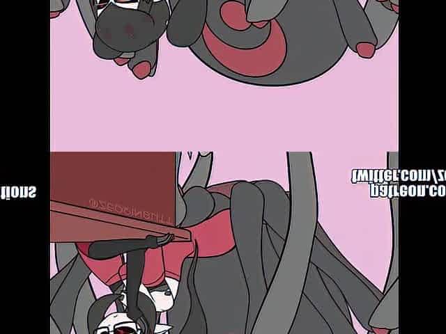 Gif Compilation - Monster Gals, Robot Angels, Breast Expansion (animations by Zedrin)