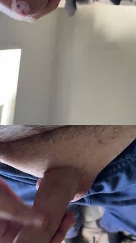 Having a solo wank