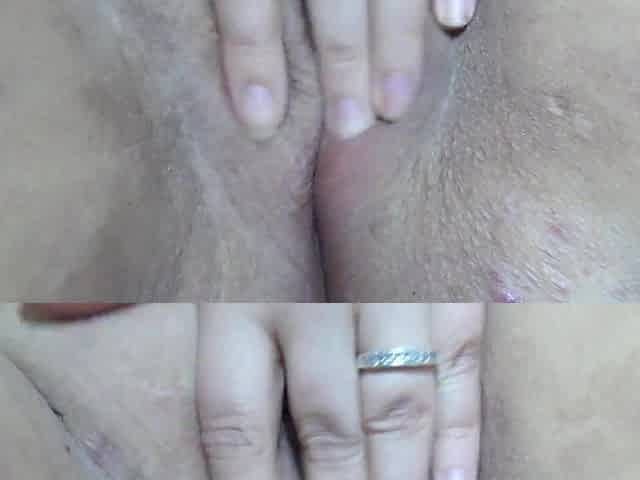 big beautiful woman Close Up Gentle Vagina Rub