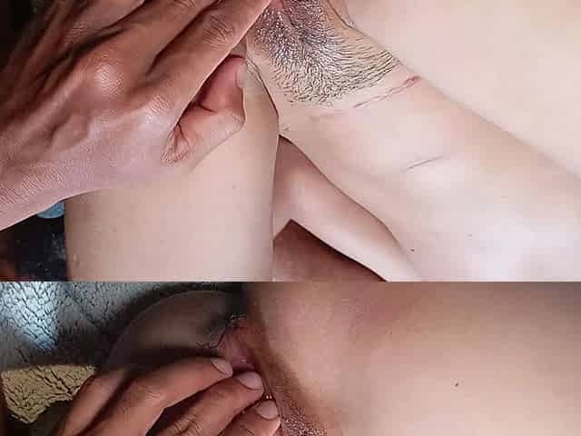 Me Fingers My Stepsister Tight Pussy