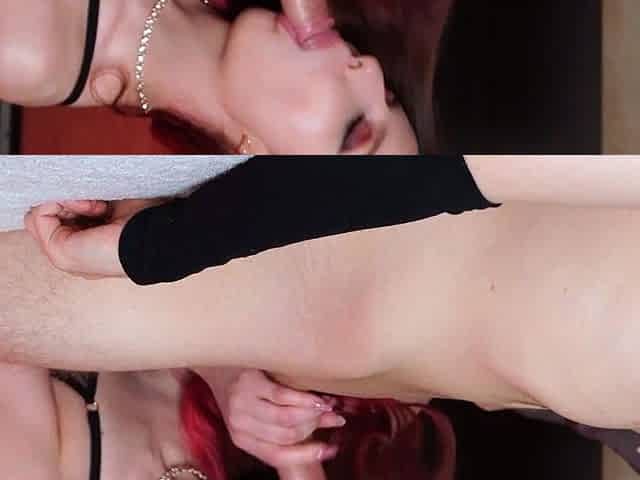 The date ended with passionate sex and cum in pussy