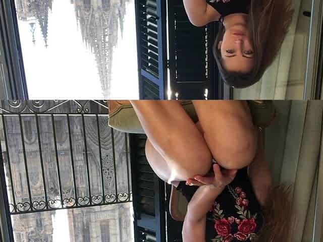 Dani Daniels . com Public Window Masturbation