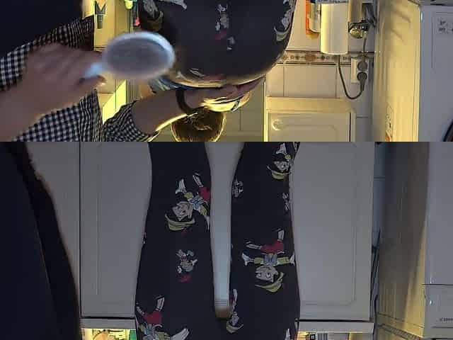 Sugar dad spanked my booty in baths with strap, hand and hairbrush 'cuz I was indecent hotty