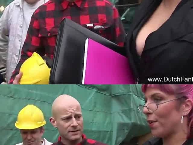 Crazy Dutch Anal Foursome In Holland