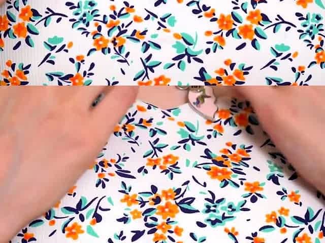 Intimate Solo Fingering with Visible Tampon Tease