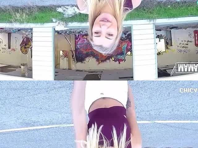 Hawt Whore Vyvan Hill Fucked Unfathomable by Spanish Man Outside - MAMACITAZ